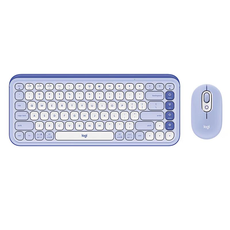 Logitech POP ICON COMBO Wireless Keyboard and Mouse Set