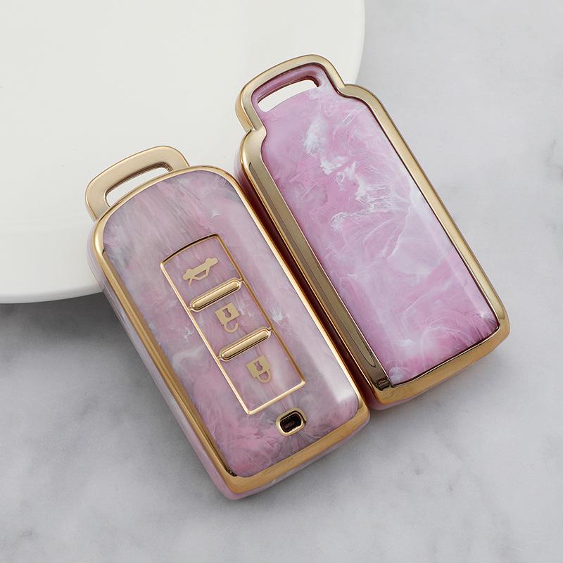 

Чехол для ключей Mitsubishi Outlander, Eclipse Cross, Lancer, Pajero, ASX и Fortis