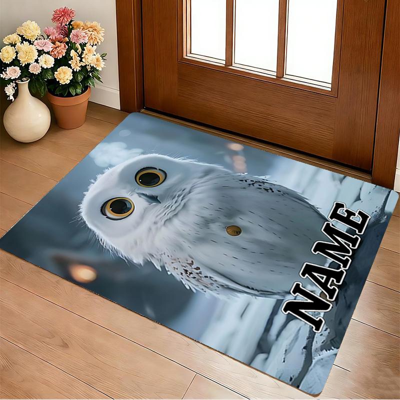 Custom Name Harry Potter Living Room Non-Slip Area Rug Soft Carpet for Bedroom Kids Playroom Sofa Office Home Decor Doormat