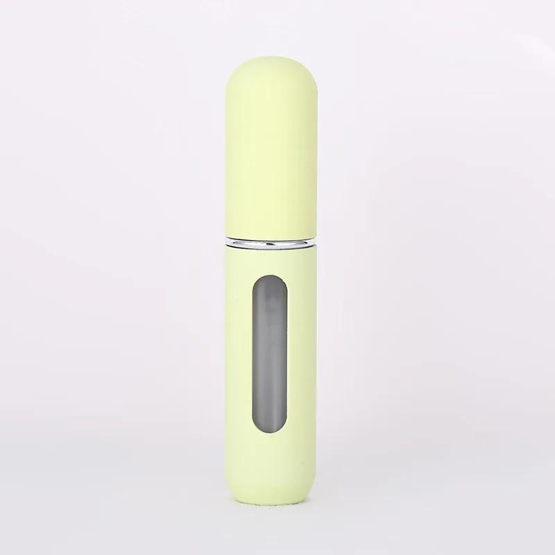 1pcs 5ml Candy Color Mini Travel Portable Bottom Filling Perfume Bottle Liquid Sub-Bottling Spray Refillable Jar Empty Cosmetic