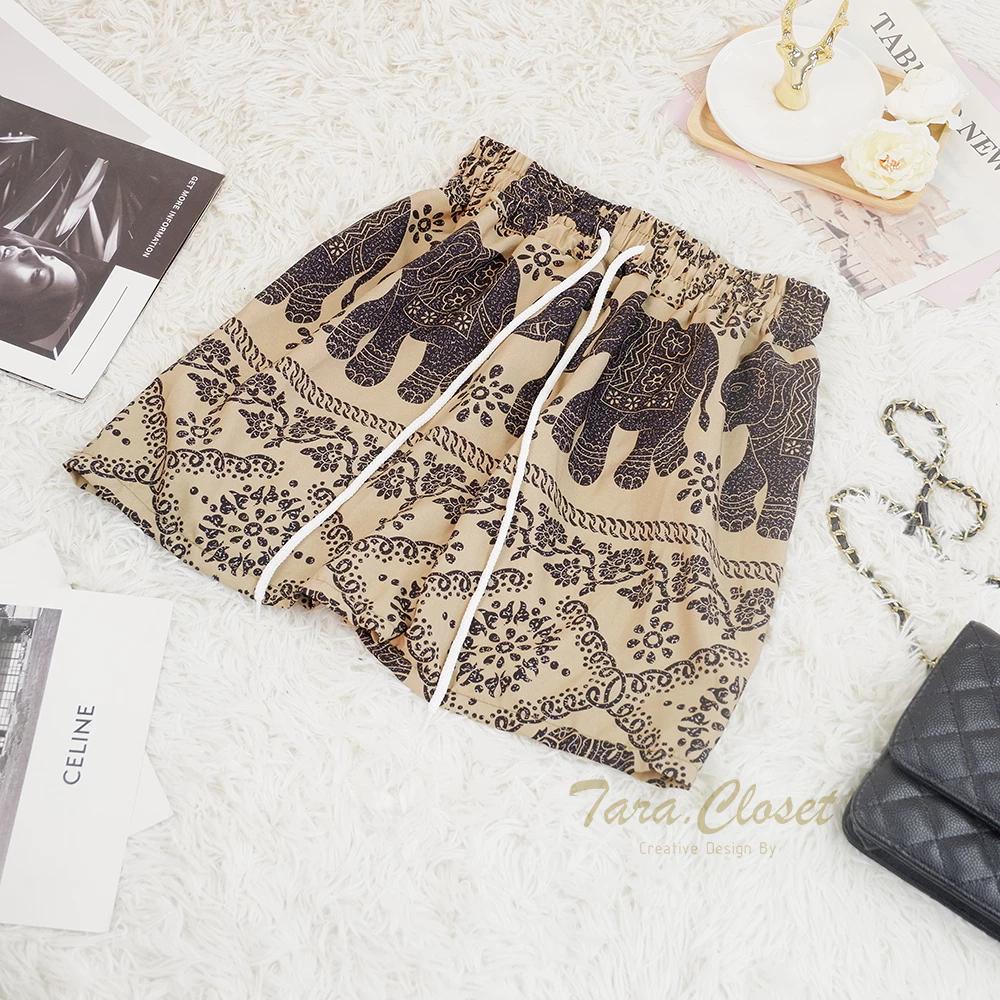 Boxing Muay Thai Shorts Elephant Pants Pattern Training Kickboxing Print Quick Dry Martial Art Unisex Men Women Fighting Fitness Sport Gym Workout