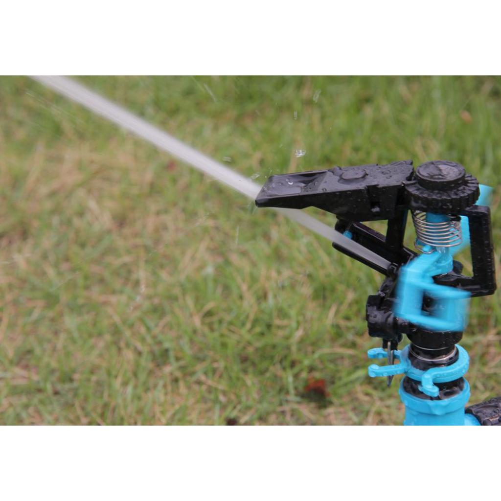 Sprinklerdüse 360 Grad automatisch rotierender Wasserspray Gartenrasen Automatische Sprinklerbewässerung Bewässerungszubehör