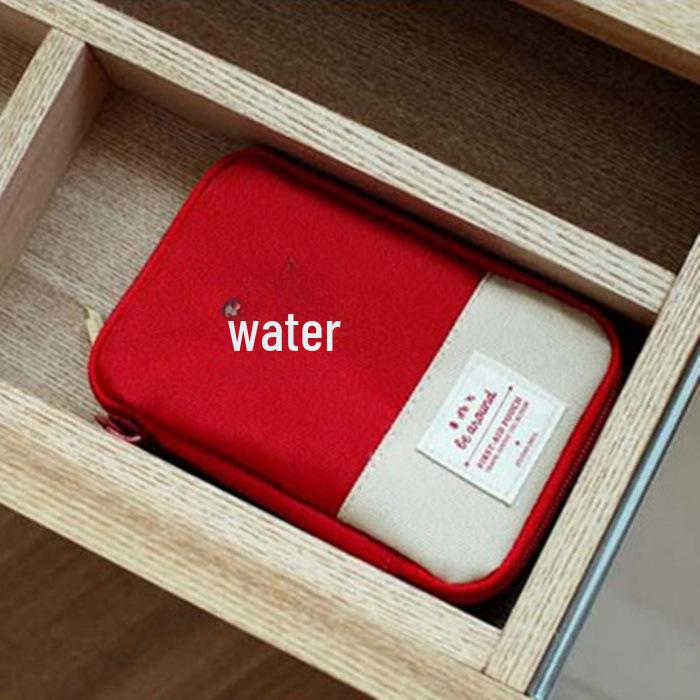 Portable Travel Medicine Bag - Compact First Aid Storage
