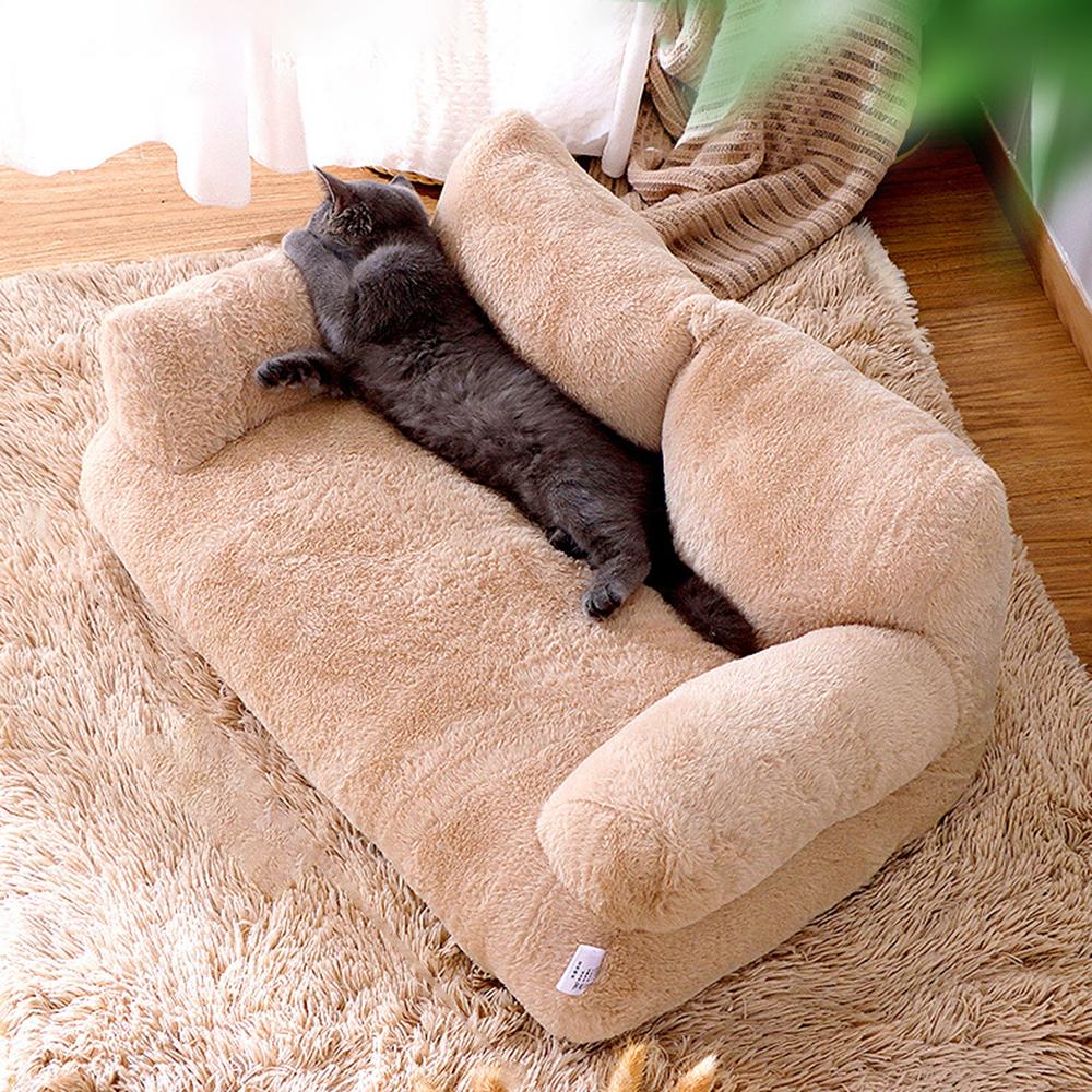 1PC Pet Cat Sofa Detachable Washable All-Season Universal Dog-Friendly Soft Comfortable Couch for Cats And Dogs