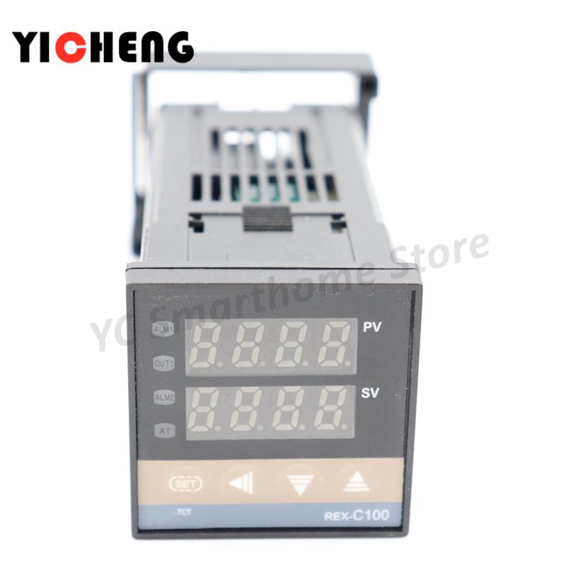 1pcs PID Digital Temperature Controller REX-C100  0 To 400C K Type Input SSR Output    0 To 400C  K type input relay output