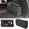 Car Storage Travel Bag Soft Wool Felt Trunk Organizer Storage Box Multi-Pocket Organizer Bag