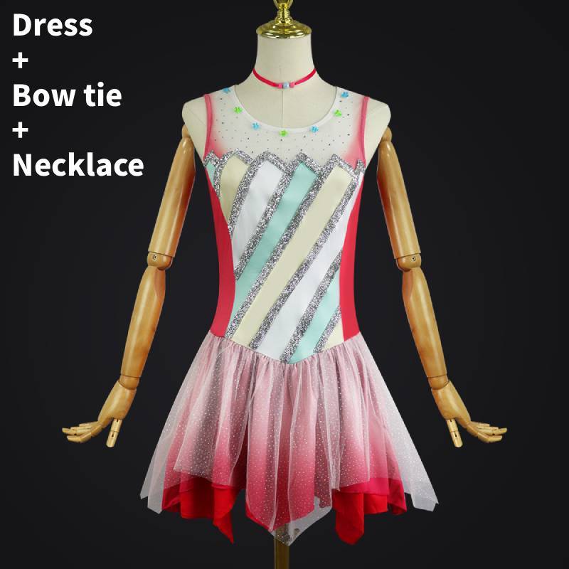 Medalist Yuitsuka Inori Cosplay Costume With Satin Fabric For Anime Role Play