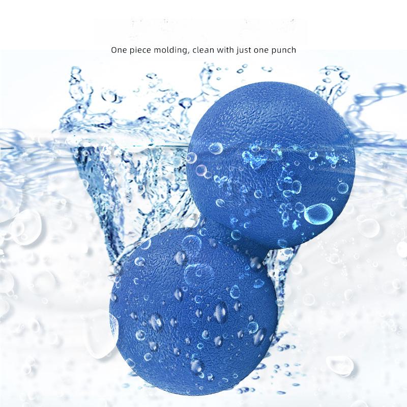 Yoga Fascia Peanut Ball Fascia Relaxation Back Shoulder and Neck Stretch Massage Fitness Multicolor Double Ball