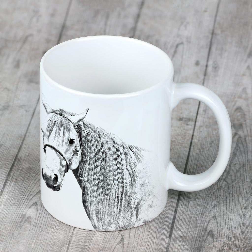 Azteca Horse - mug with a horse, mug with a photo, personalized gift from the Art-Dog brand