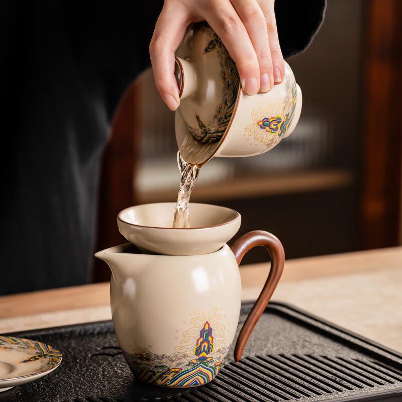 Ciyouming Ru Kiln Porcelain Tea Set