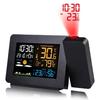 Digital Alarm Clock Temperature Hygrometer Weather Station Clock Forecast Projector Clok Digital Temperature Humidity Meter