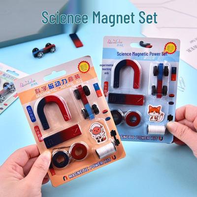 Kreatives Magnetisches Kraftset: Lustiges Wissenschaftsexperiment für Grundschüler