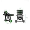 Upgraded Version - Foldable Abdominal Wheel Abdominal Muscle Wheel Household Fitness Equipment Men's and Women's Trainer Abdominal Retractor