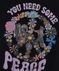 CRITIC You Need Some Peace T-Shirts(For Woman) Black