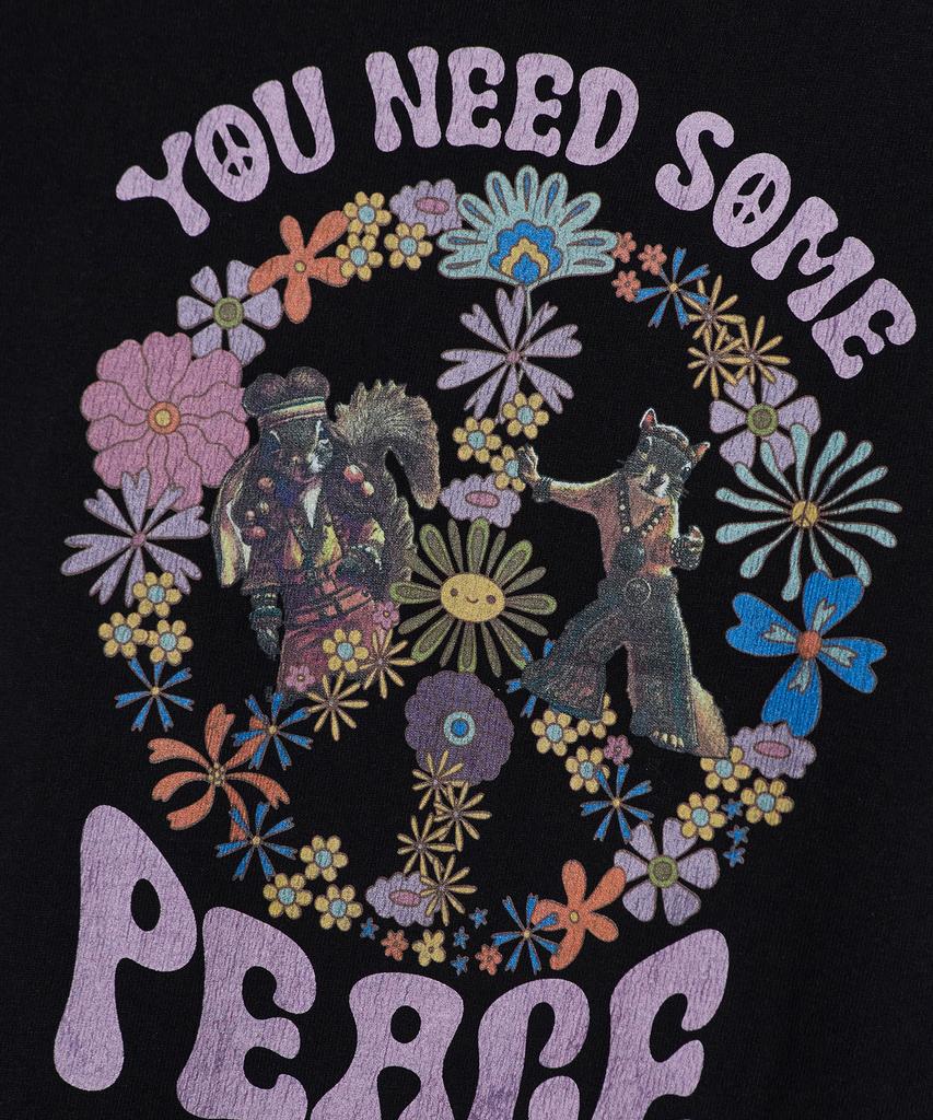 CRITIC You Need Some Peace T-Shirts(For Woman) Black