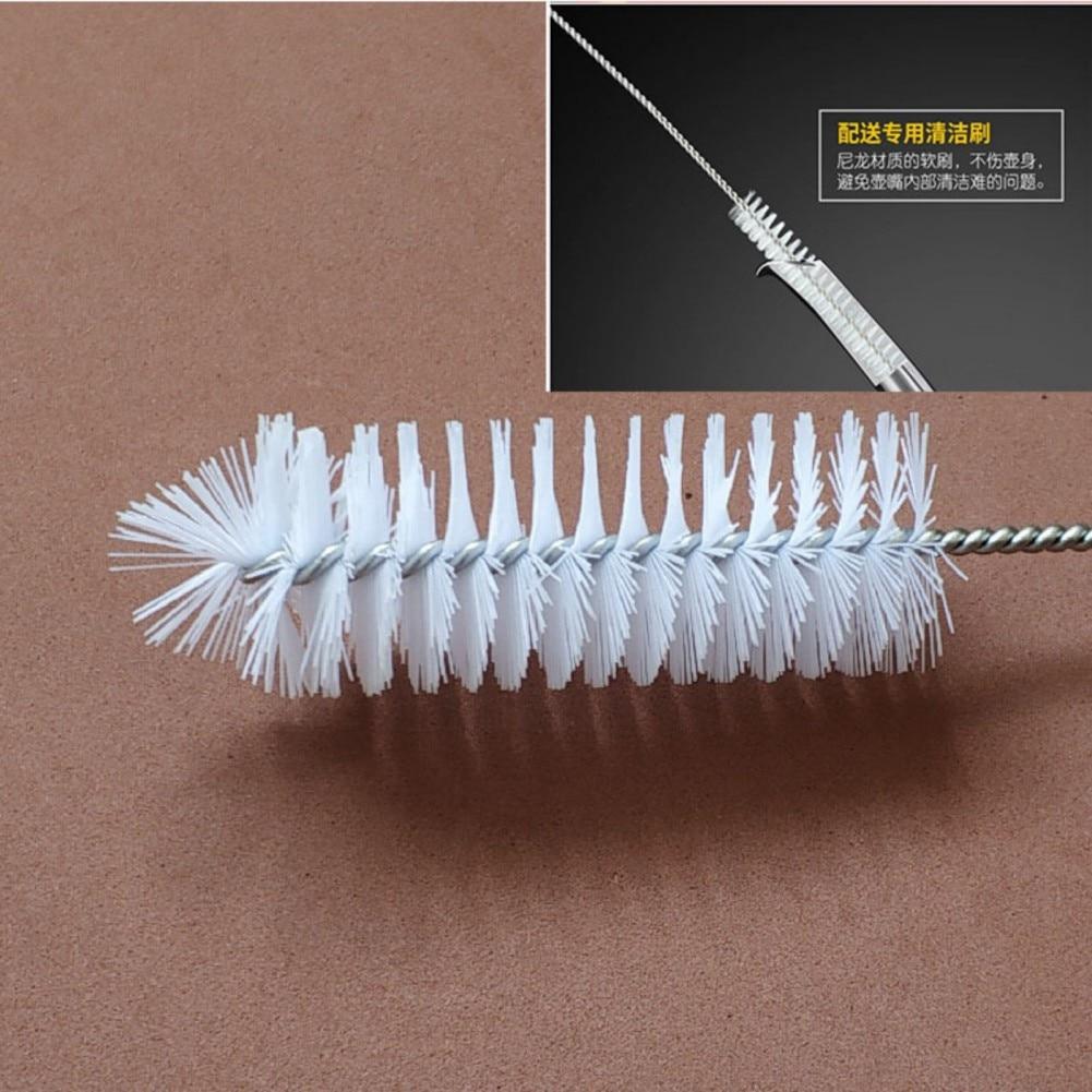 Nylon Tube Brushes Cleaning Brush Bottle Tube Pipe Small Tube Bottle Straw Washing Cleaner Household Cleaning Tools
