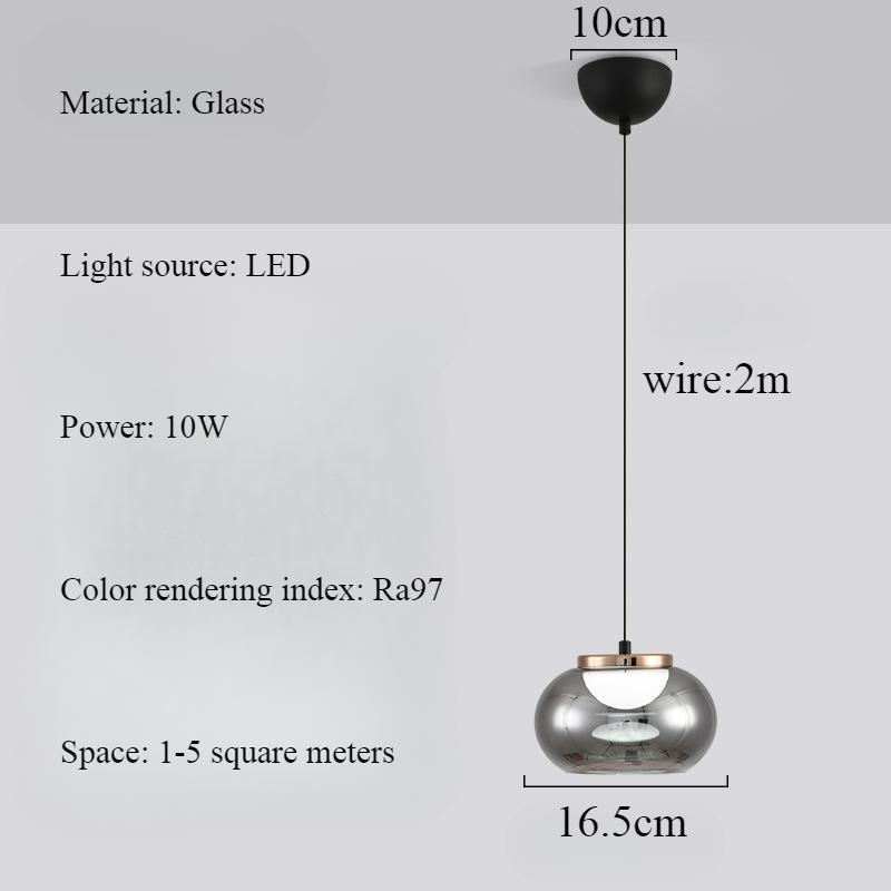 Modern Simplicity Glass Pendant Lamp Italian Designer Interpreting The Beauty of Life Chandeliers Nordic Home Decor Bedroom LED