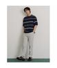 Binpolmen Triacetate Standard Fit Pants Light Gray
