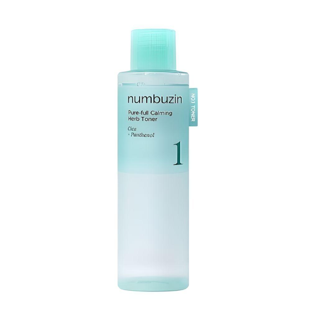 Numbuzin No.1 Pure-Full Calming Herb Toner Soothing & Hydrating Facial Toner 300ml