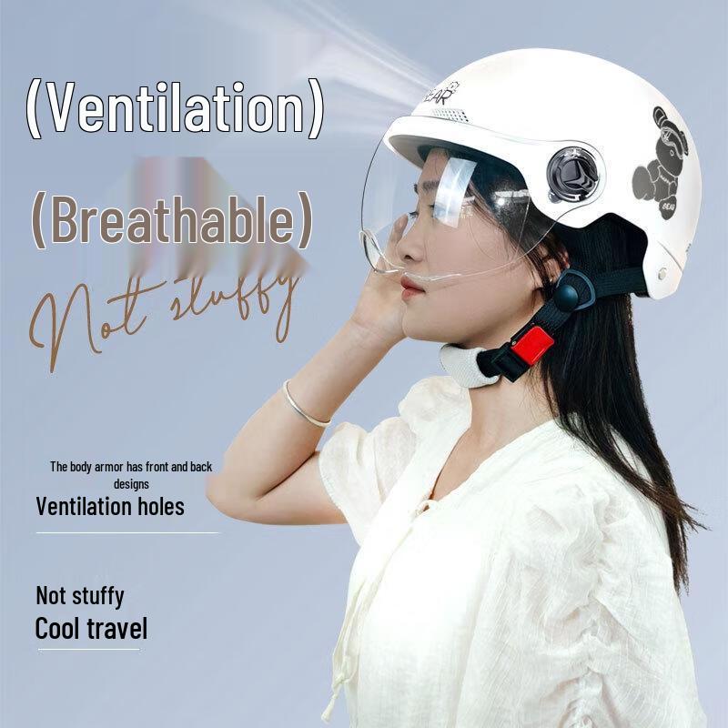 JINGRX All-Season 3C Certified Motorcycle & Electric Vehicle Helmet