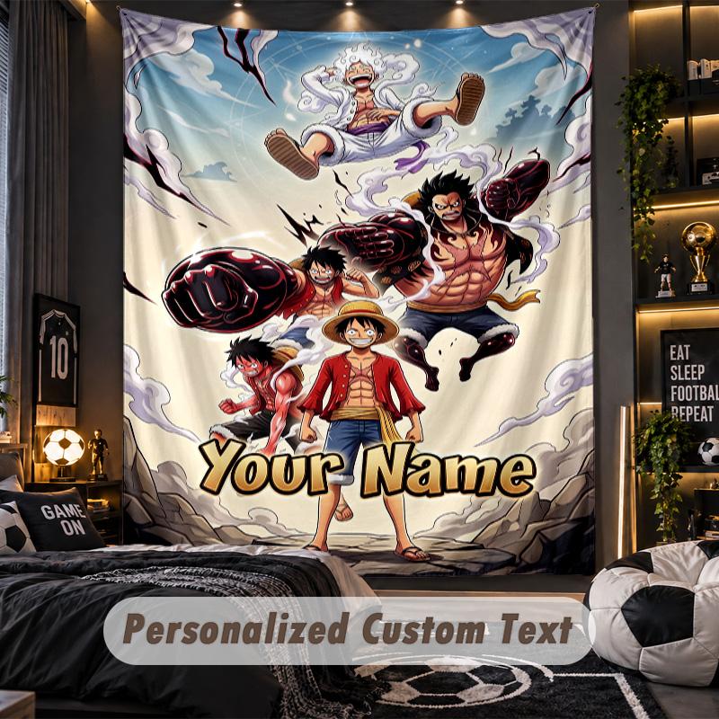 Personalized Wall Tapestry,One Piece Custom Printed Name, Fabric Wall Art For Indoor Room Backdrop