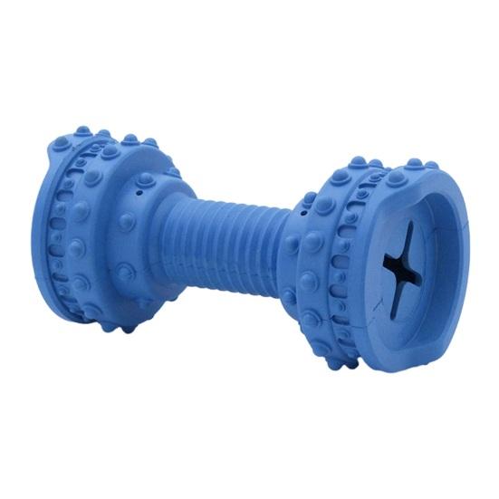 

Игрушка для питомца Пирамида с погремушкой Встроенный звук Раздача корма Снятие стресса Предотвращение королевский синий