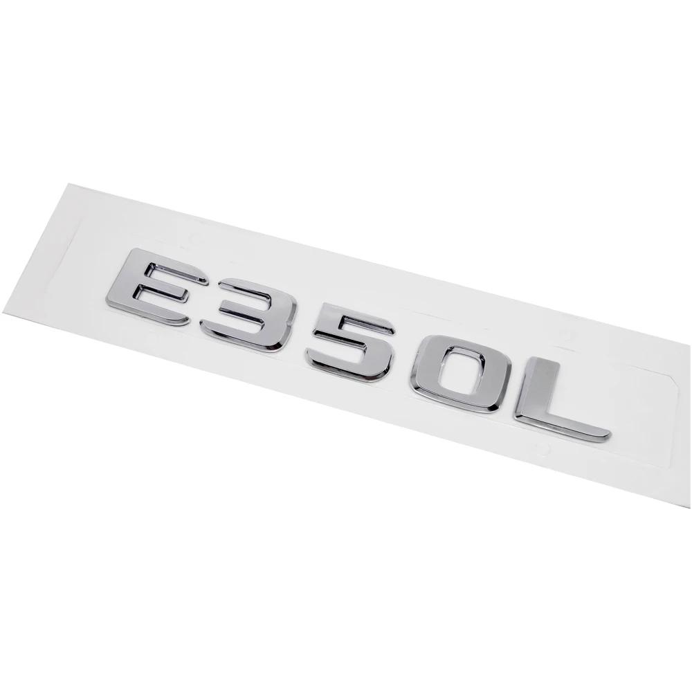 ABS Plastic E350 E350L E500 Trunk Rear Logo Badge Emblem Sticker For Mercedes Benz E Class W207 W210 W211 W212 W213 AS1