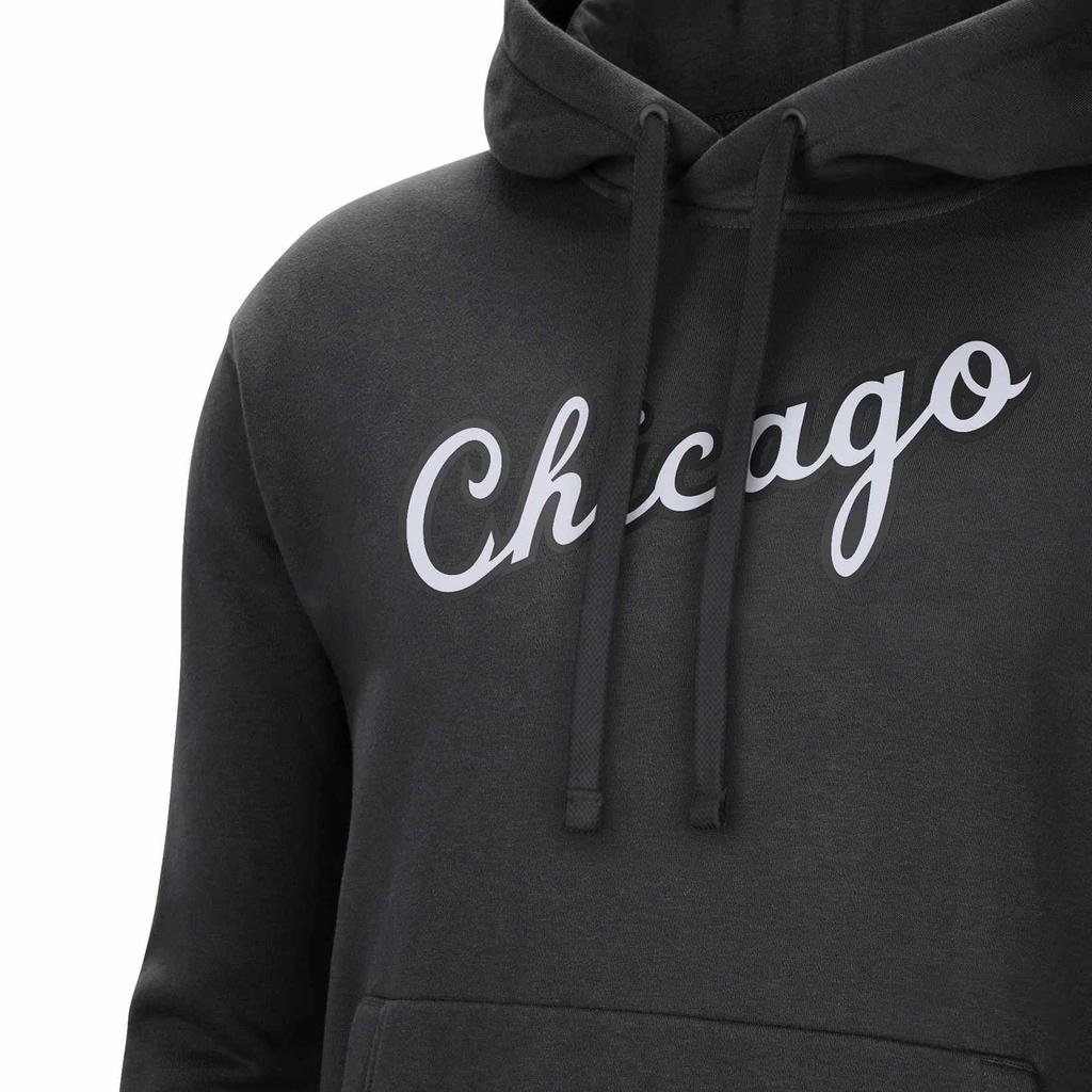 Nike NBA Fleece Pullover Hoodie Chicago Bulls Men Hoodie Black DB2309-010