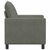 Sofa Light Grey 76 X 81 X 87.5 Cm Fabric