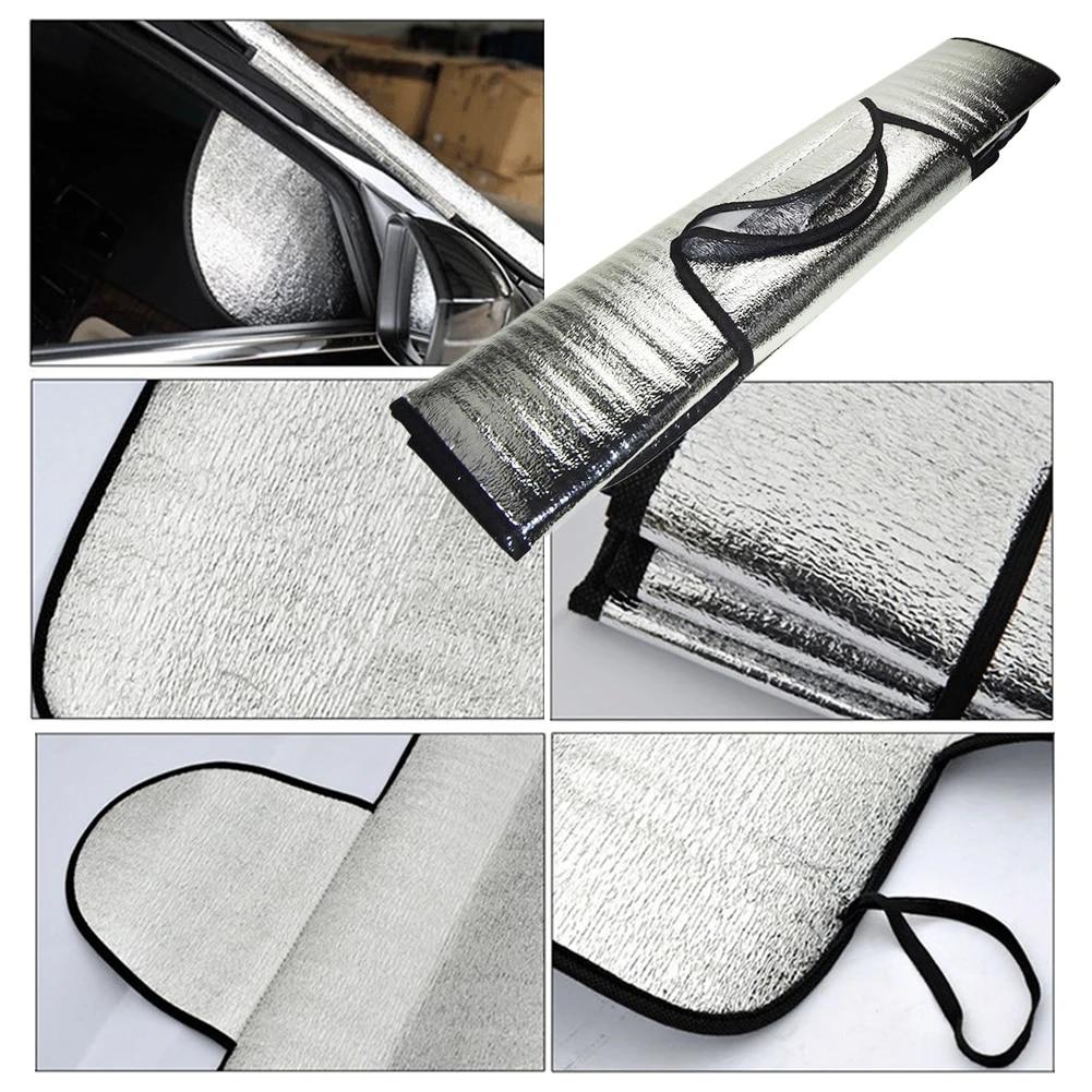 Universal Car Snow Cover Winter Windshield Sunshade Outdoor Waterproof Anti Ice Frost Auto Protector Automobiles Exterior Cover