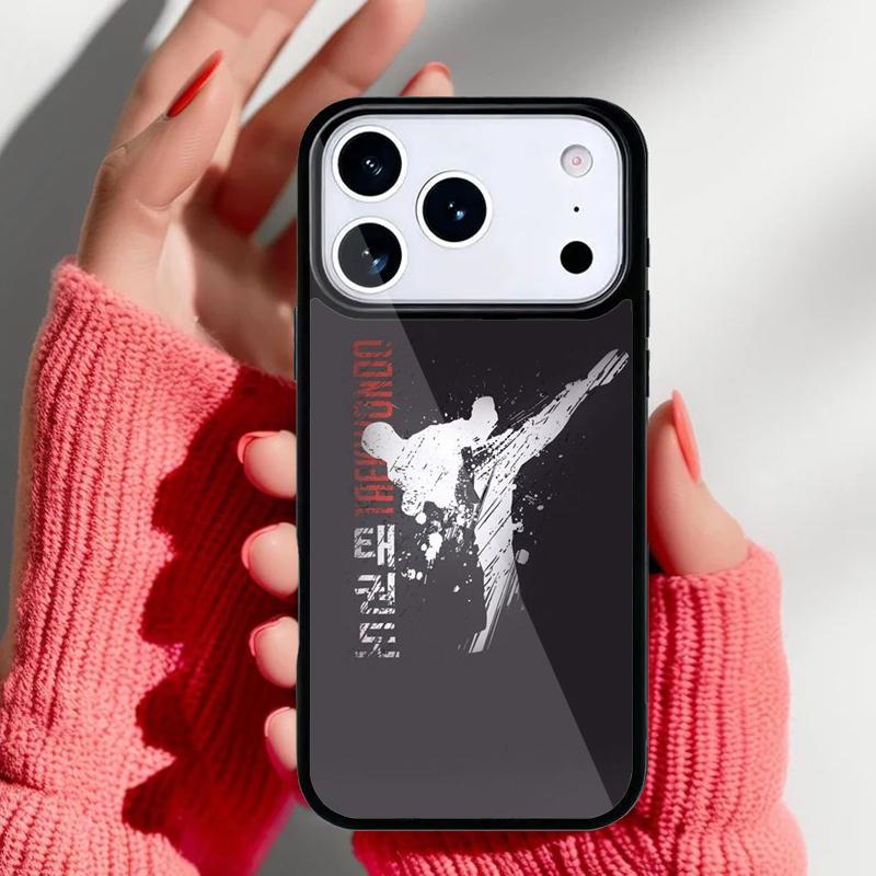 Kungfu Taekwondo Phone Case for iPhone 17 16 15 14 13 Pro Max Back Cover for 12 11 Pro Coque