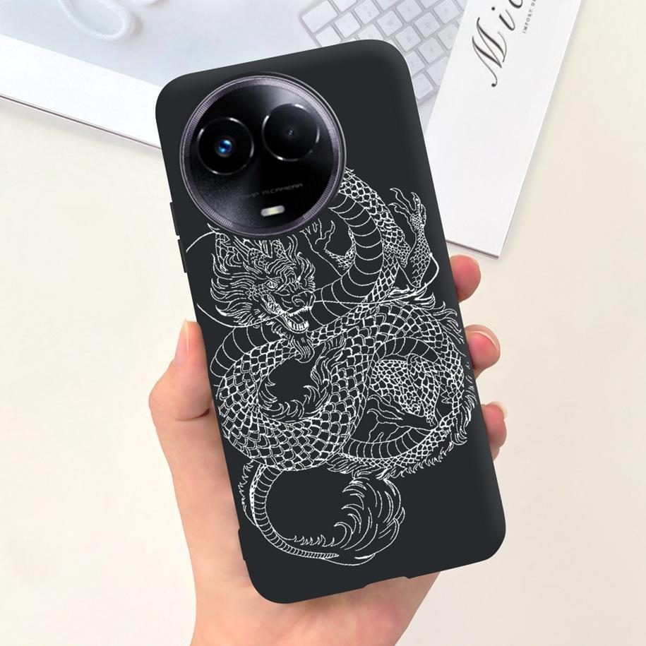 Shockproof Case For Realme 11 5G / Realme 11X Phone Cover Fashion Girls Soft Silicone Funda For Realme11 11 X 2023 RMX3785 Coque
