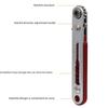 Bidirectional Mini Ratchet Flat Head & Hex Screwdriver