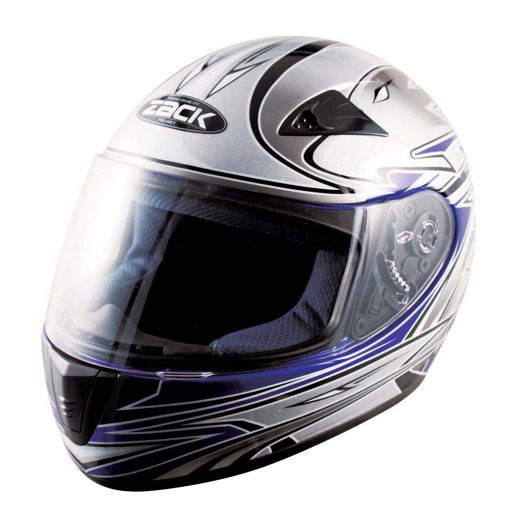 

TNK Industries Speed Pit Kids Full Face 50987 ZK-1 Blue/Silver (54-56)