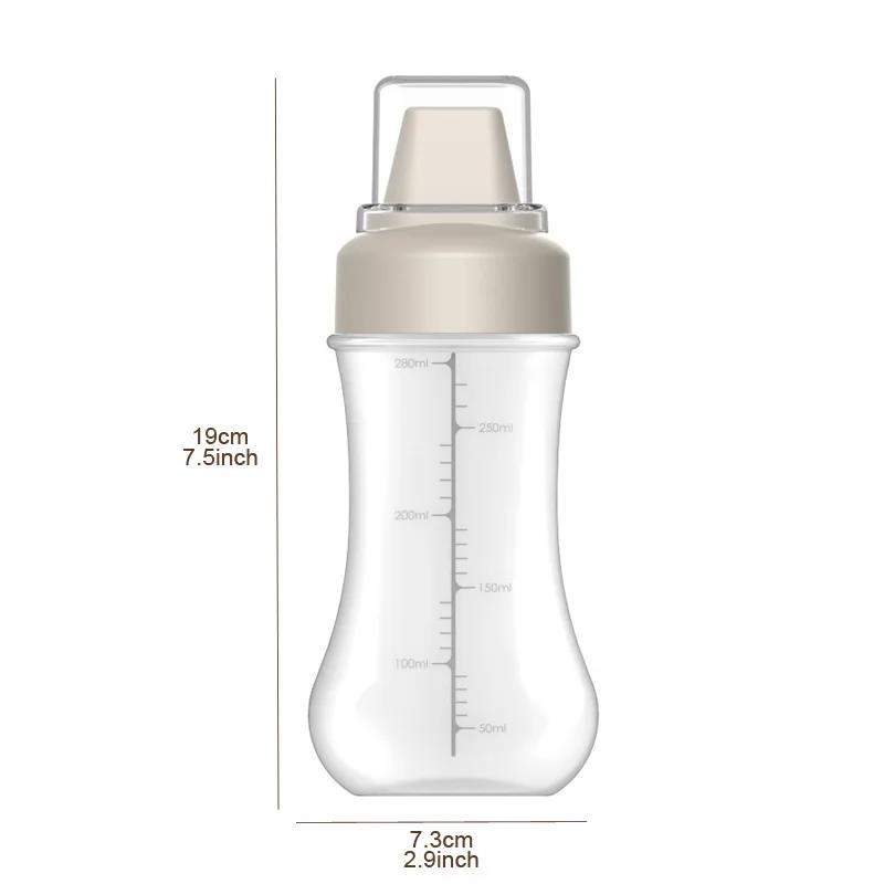 Quetschflaschen Gewürz mit Düsen Ketchup Mayonnaise Flasche Honig Spender Küchenbedarf