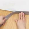 Door Bottom Seal Strip 1M Thickened Self Adhesive Silicone Soundproof Dustproof Easy Install for Apartment Door Gap Filler