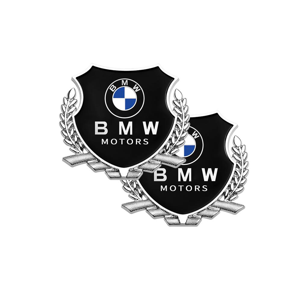 3D Metall Zinklegierung Auto Karosserie Schild Emblem Abzeichen Außen Dekorative Aufkleber Kofferraum Fenster Tür Aufkleber Zubehör Für BMW M
