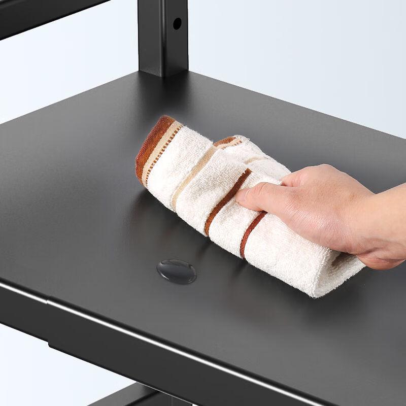 Einziehbarer, doppellagiger Mikrowellenofenrost