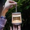 Warm Light Camping Lantern Long Battery Life Ultra-Long Battery Portable Tent Light Rechargeable Ambient Light Camping Light