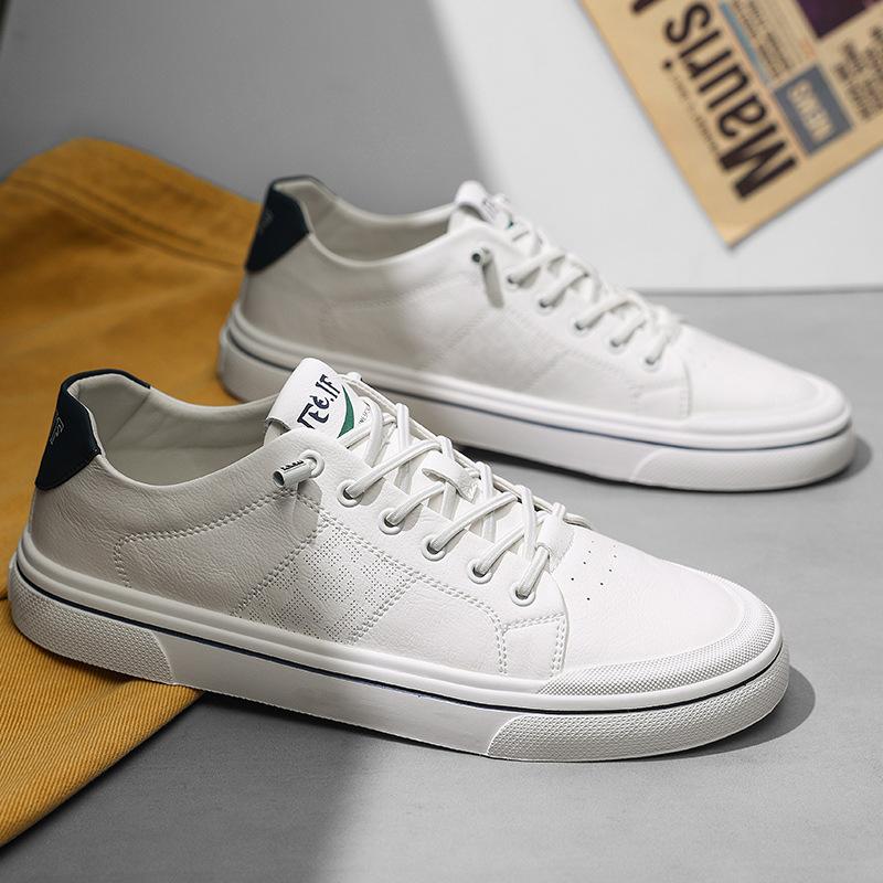 

Мужская обувь корейской версии зимняя спортивная обувь нескользящая, износостойкая и дышащая спортивная обувь 2024 года мужская трендовая обувь для скейтбординга повседневная 39 бежевый