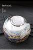Silver-Plated Master Tea Set: High-End Creative National Tide Style Gift