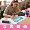 Arrtx Acrylic Paint 64 Acrylic Paint Pens for Rock Card DIY and Calligraphy Markers, Colors, Dual-Tip Painting, Wood, Ceramic, Fabric, Glass, Canvas,