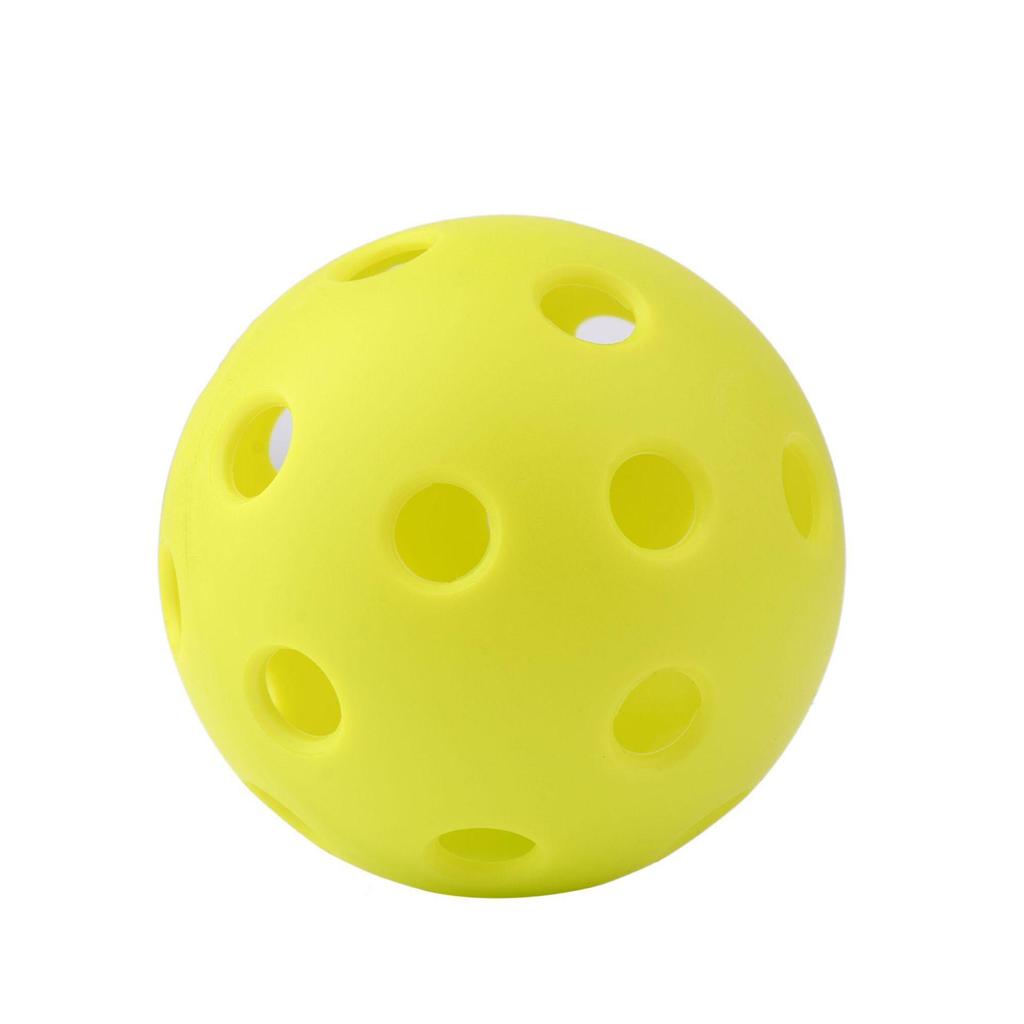 Pickleball Paddle Set: 40-Hole 74mm Indoor/Outdoor, High-Elasticity, Durable Plastic Ball with 26-Hole Design
