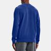 Under Armour Rival Letter Logo Print Training Crew Sweatshirt Men Sweatshirt Tech-Blue 1361561-432