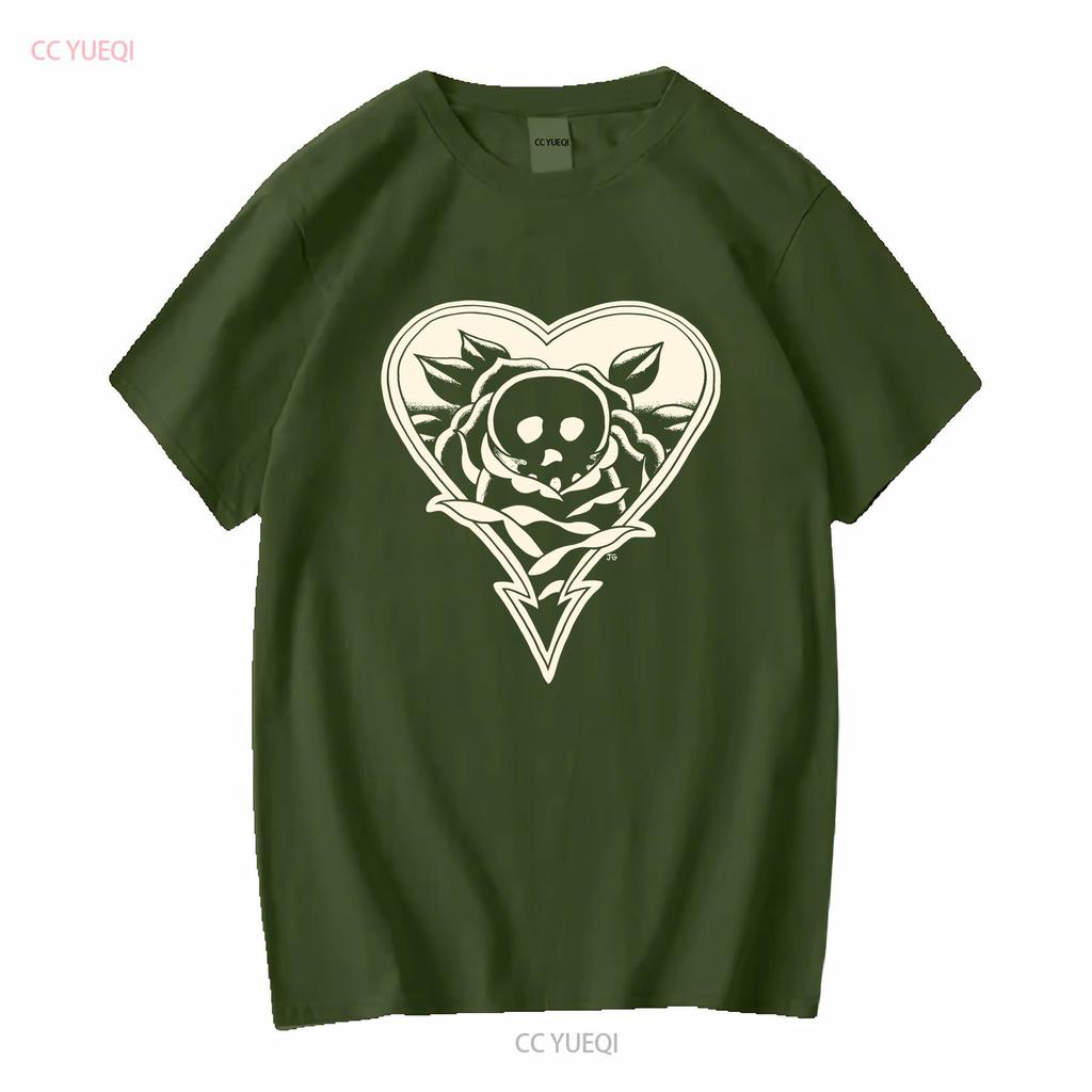 Alkaline Trio Tattoo Flash T Shirt long or short sleeves vintage Washed Soft graphic Breathable Casual Comfortable homme