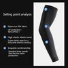 1Pair Summer Ice Sleeves Breathable Quick Dry UV Protection Sleeve Ice Fabric Sunscreen Outdoor Sport Cycling Men Women