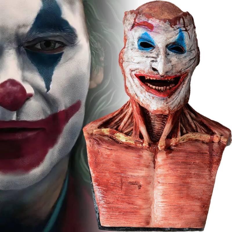 Scary Halloween Joker Jack Skellington Double Layer Latex Mask For Terrifying Costumes