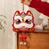 Year of Horse Festival Decoration Velvety Cotton Fabric Chinese New Year Ornaments for Entrydoor Wall Home Decoration