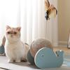 Wooden Cat Toy With Cat Balls Cat Toy Feather Stick Cat Scratcher Cat Scratching Cat Scratch Pad Interactive Training