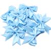 10pcs Satin Ribbon Bows Colourful Polyester Double Layer Swallowtail Bowknot For DIY Wedding Party Clothing Headwear Gifts Decor